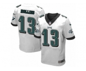 Men's Nike Philadelphia Eagles #13 Mack Hollins Elite White NFL Jersey