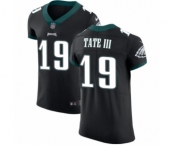 Men's Nike Philadelphia Eagles #19 Golden Tate III Black Vapor Untouchable Elite Player NFL Jersey