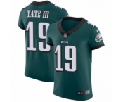 Men's Nike Philadelphia Eagles #19 Golden Tate III Midnight Green Team Color Vapor Untouchable Elite Player NFL Jersey