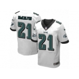 Men's Nike Philadelphia Eagles #21 Leodis McKelvin Elite White NFL Jersey