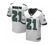 Men's Nike Philadelphia Eagles #21 Leodis McKelvin Elite White NFL Jersey