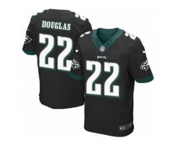 Men's Nike Philadelphia Eagles #22 Rasul Douglas Elite Black Alternate NFL Jersey