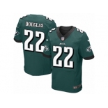 Men's Nike Philadelphia Eagles #22 Rasul Douglas Elite Midnight Green Team Color NFL Jersey