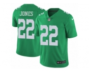 Men's Nike Philadelphia Eagles #22 Sidney Jones Elite Green Rush NFL Jersey