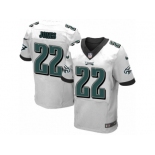 Men's Nike Philadelphia Eagles #22 Sidney Jones Elite White NFL Jersey