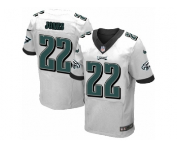 Men's Nike Philadelphia Eagles #22 Sidney Jones Elite White NFL Jersey