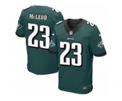 Men's Nike Philadelphia Eagles #23 Rodney McLeod Elite Midnight Green Team Color NFL Jersey