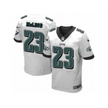 Men's Nike Philadelphia Eagles #23 Rodney McLeod Elite White NFL Jersey