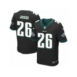 Men's Nike Philadelphia Eagles #26 Sidney Jones Elite Black Alternate NFL Jersey