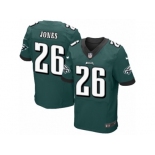 Men's Nike Philadelphia Eagles #26 Sidney Jones Elite Midnight Green Team Color NFL Jersey