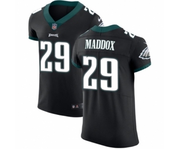 Men's Nike Philadelphia Eagles #29 Avonte Maddox Black Vapor Untouchable Elite Player NFL Jersey