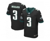 Men's Nike Philadelphia Eagles #3 Matt McGloin Elite Black Alternate NFL Jersey