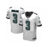 Men's Nike Philadelphia Eagles #3 Matt McGloin Elite White NFL Jersey