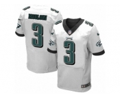 Men's Nike Philadelphia Eagles #3 Matt McGloin Elite White NFL Jersey