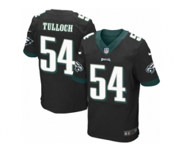 Men's Nike Philadelphia Eagles #54 Stephen Tulloch Elite Black Alternate NFL Jersey