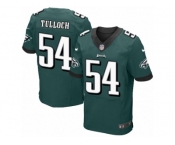 Men's Nike Philadelphia Eagles #54 Stephen Tulloch Elite Midnight Green Team Color NFL Jersey