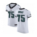 Men's Nike Philadelphia Eagles #75 Josh Sweat White Vapor Untouchable Elite Player NFL Jersey