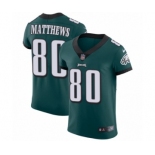 Men's Nike Philadelphia Eagles #80 Jordan Matthews Midnight Green Team Color Vapor Untouchable Elite Player NFL Jersey