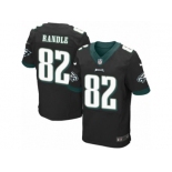 Men's Nike Philadelphia Eagles #82 Rueben Randle Elite Black Alternate NFL Jersey