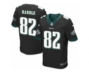 Men's Nike Philadelphia Eagles #82 Rueben Randle Elite Black Alternate NFL Jersey