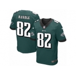 Men's Nike Philadelphia Eagles #82 Rueben Randle Elite Midnight Green Team Color NFL Jersey