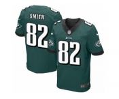 Men's Nike Philadelphia Eagles #82 Torrey Smith Elite Midnight Green Team Color NFL Jersey