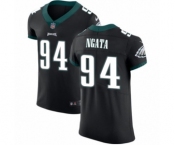 Men's Nike Philadelphia Eagles #94 Haloti Ngata Black Vapor Untouchable Elite Player NFL Jersey