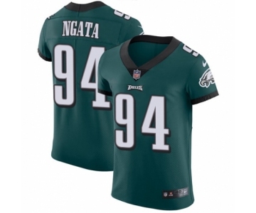 Men's Nike Philadelphia Eagles #94 Haloti Ngata Midnight Green Team Color Vapor Untouchable Elite Player NFL Jersey