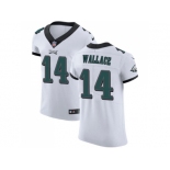 Nike Philadelphia Eagles #14 Mike Wallace White Men Stitched NFL Vapor Untouchable Elite Jersey