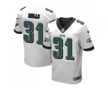 Nike Philadelphia Eagles #31 Jalen Mills White Men Stitched NFL Elite Jersey