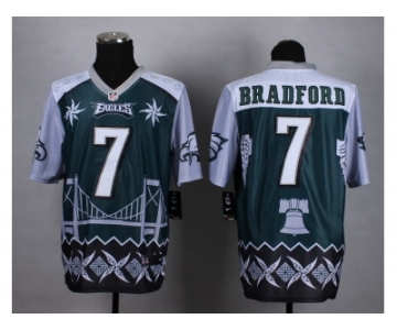 nike jerseys philadelphia eagles #7 sam bradford [style noble fashion Elite]