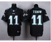 nike nfl jerseys philadelphia eagles #11 tebow black[Elite]