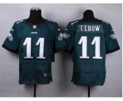 nike nfl jerseys philadelphia eagles #11 tebow green[Elite]