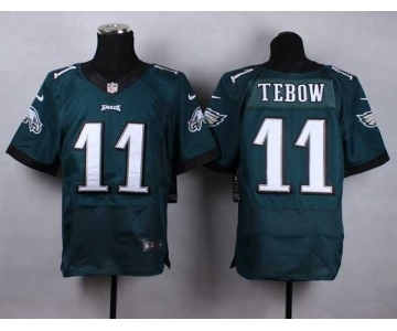 nike nfl jerseys philadelphia eagles #11 tebow green[Elite]