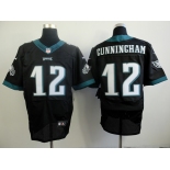 nike nfl jerseys philadelphia eagles #12 cunningham black[Elite]