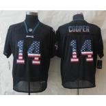 nike nfl jerseys philadelphia eagles #14 cooper black[Elite USA flag fashion]