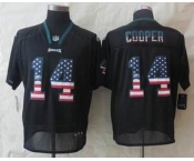 nike nfl jerseys philadelphia eagles #14 cooper black[Elite USA flag fashion]