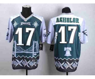 nike nfl jerseys philadelphia eagles #17 agholor noble fashion[2015 Elite][agholor]