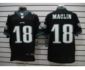 nike nfl jerseys philadelphia eagles #18 jeremy maclin black[Elite]