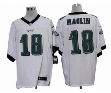 nike nfl jerseys philadelphia eagles #18 jeremy maclin white[Elite]