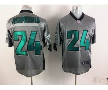 nike nfl jerseys philadelphia eagles #24 asomugha grey[Elite shadow]