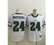 nike nfl jerseys philadelphia eagles #24 mathews white[Elite][mathews]