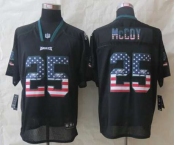 nike nfl jerseys philadelphia eagles #25 mccoy black[Elite USA flag fashion]