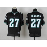 nike nfl jerseys philadelphia eagles #27 jenkins black[Elite]