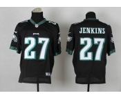 nike nfl jerseys philadelphia eagles #27 jenkins black[Elite]