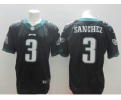 nike nfl jerseys philadelphia eagles #3 sanghez  black[Elite]