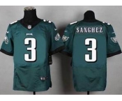 nike nfl jerseys philadelphia eagles #3 sanghez green[Elite]