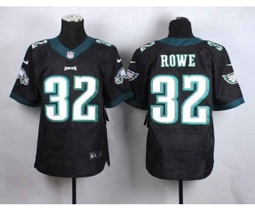 nike nfl jerseys philadelphia eagles #32 rowe black[Elite]