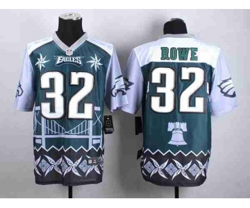 nike nfl jerseys philadelphia eagles #32 rowe noble fashion[2015 Elite]