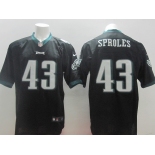 nike nfl jerseys philadelphia eagles #43 sproles black[Elite]